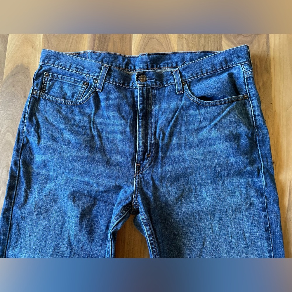 Men’s Levi’s 514 size 38x30 Blue Jeans - Picture 7 of 10